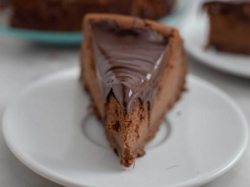 Chocolate Cheesecake Schnitten