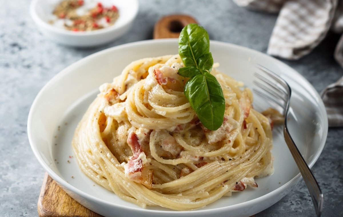 Spaghetti Carbonara ohne Ei: Einfaches Rezept