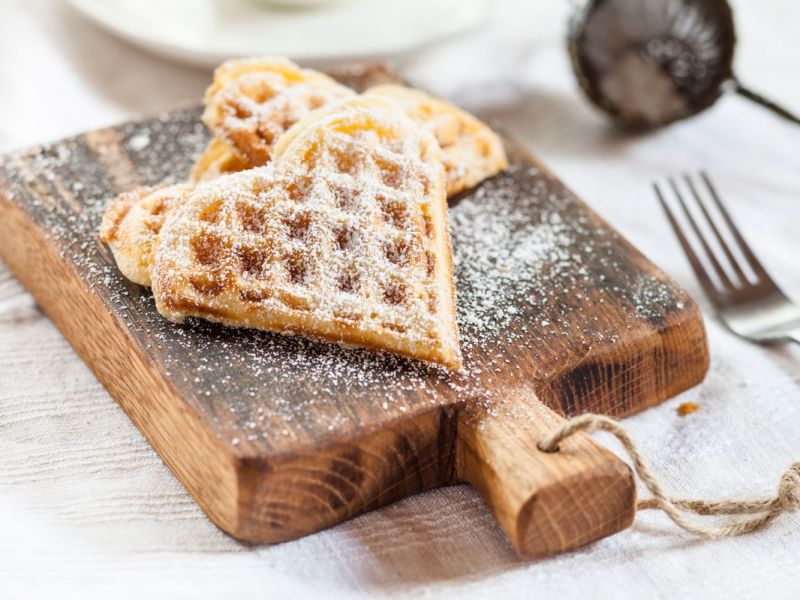 Luftige Waffeln: Einfaches und leckeres Rezept