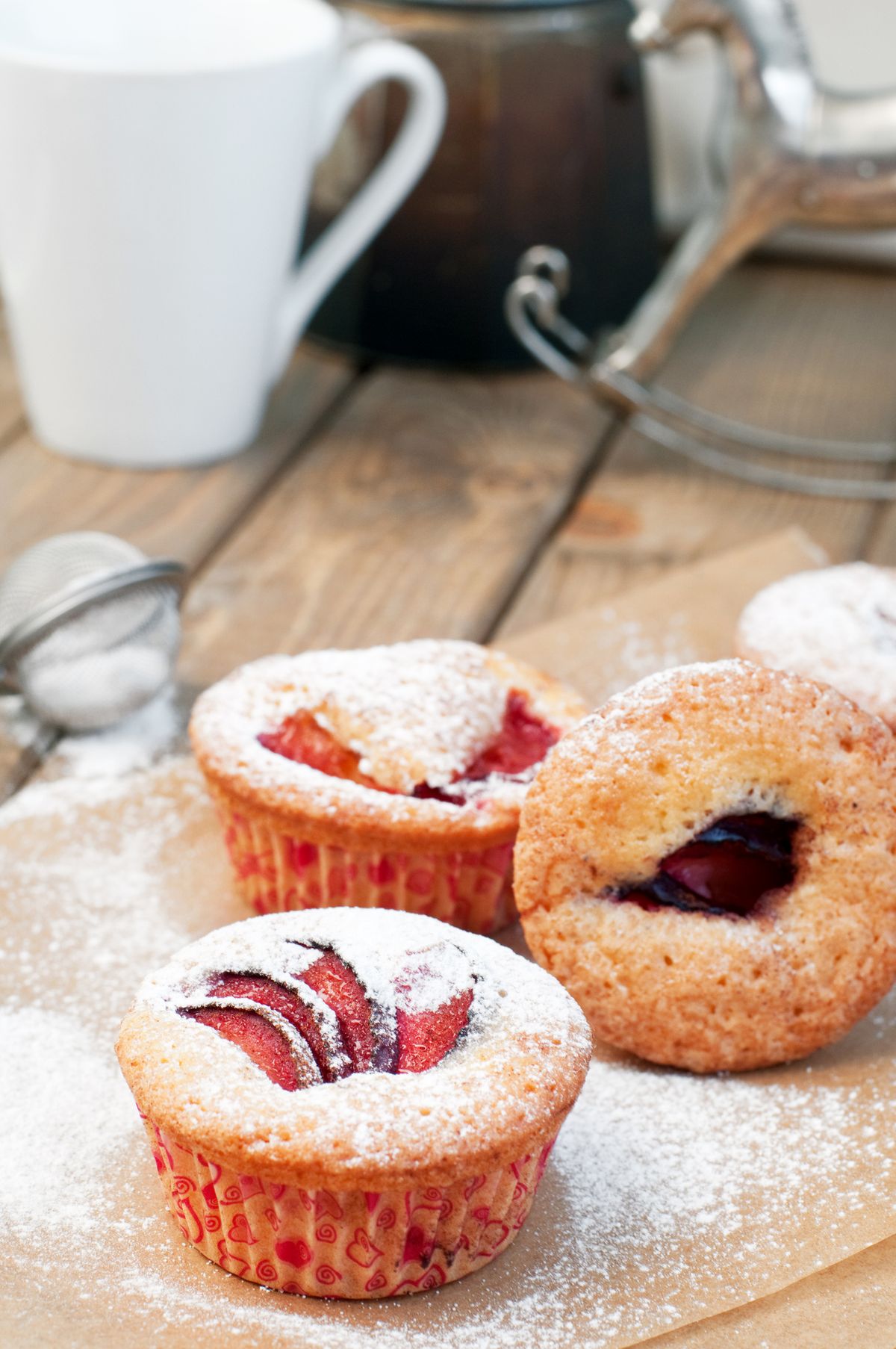 Saftige Pflaumen-Muffins: Köstliches Rezept mit Zimt und Steuseln ...