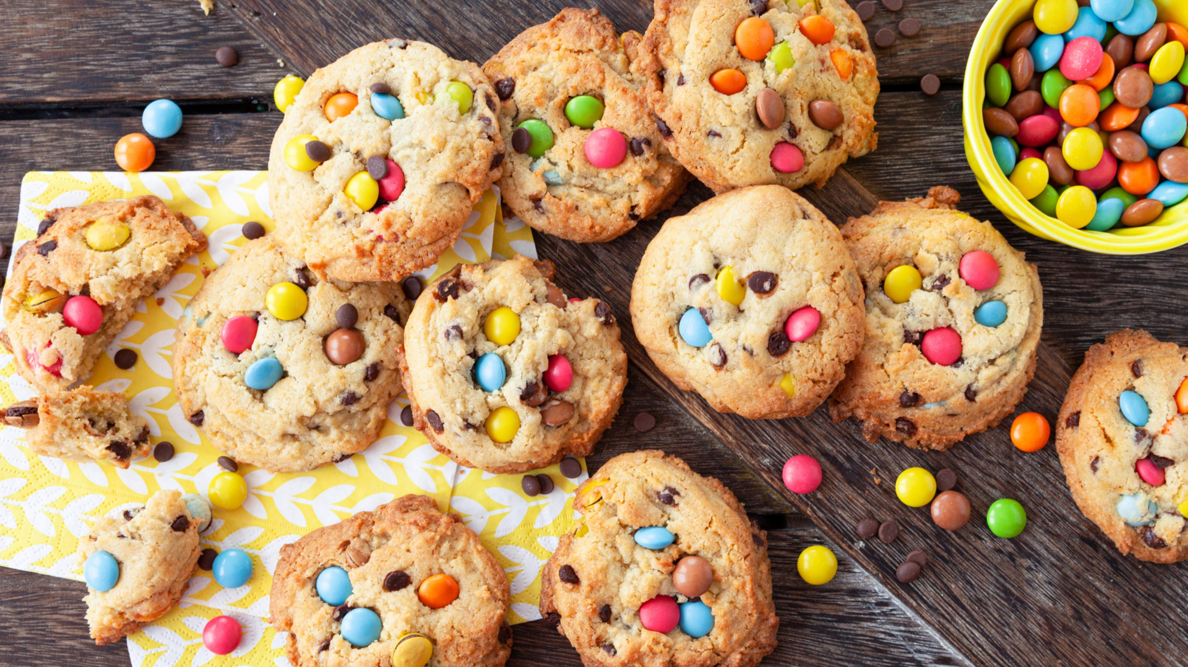 Smarties cookies