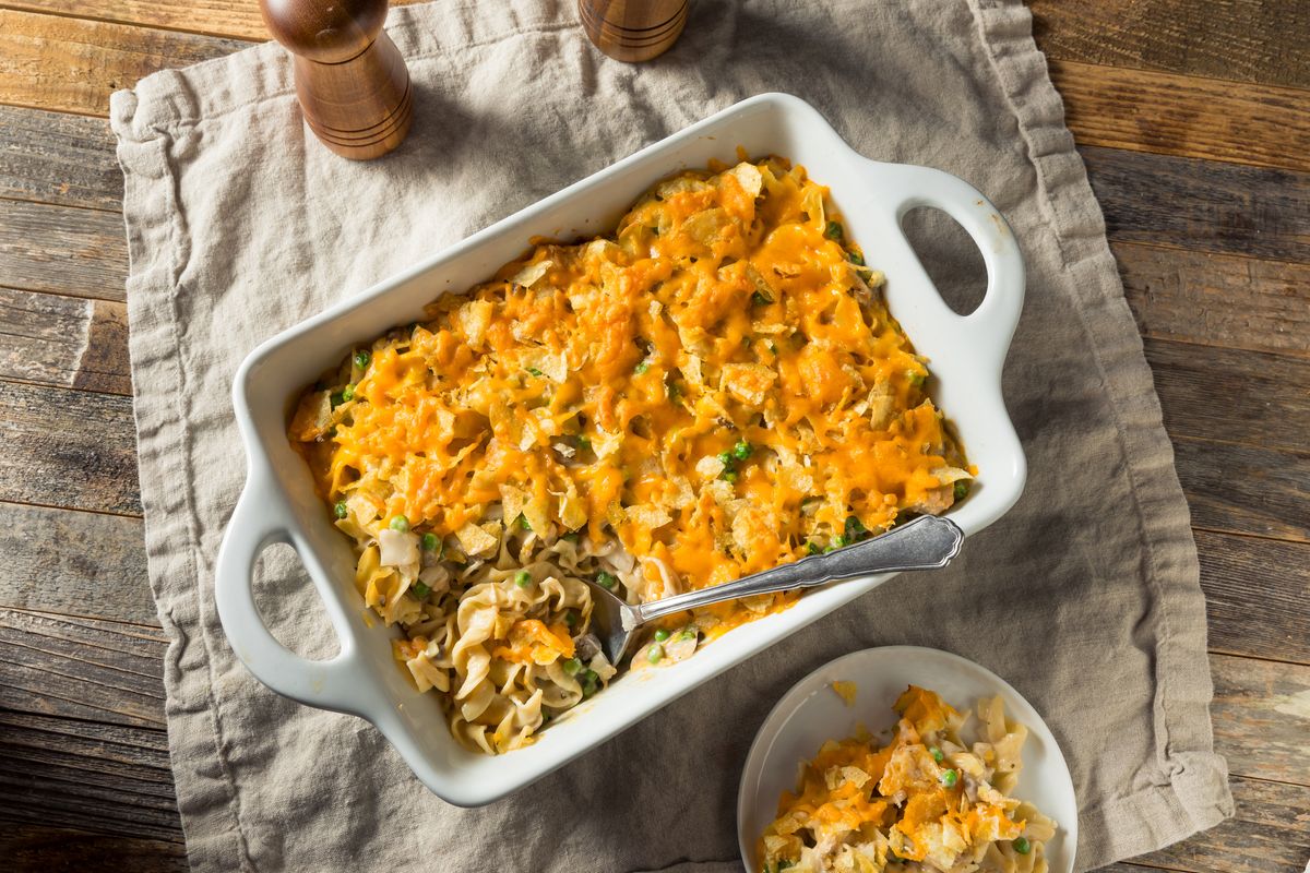 Thunfisch-Nudelauflauf: Einfaches Rezept Mit Erbsen & Lauch - Gofeminin