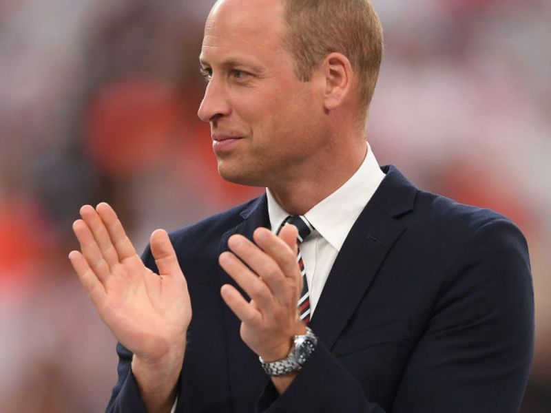 Prinz William ohne Kate beim EM-Finale