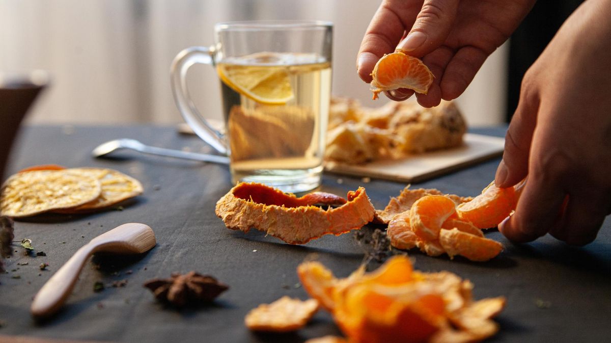 Darum solltest du eine Mandarinenschale nie wegwerfen!