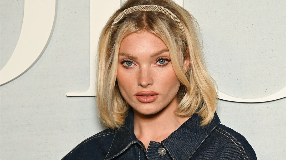 Frisurentrend im Frühling: Elsa Hosk trägt den Bubble Bob bereits.