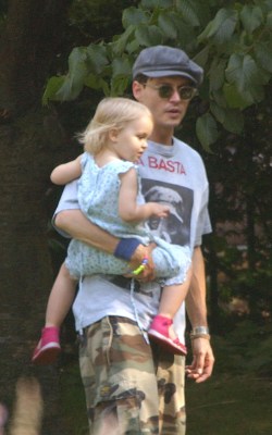 Johnny Depp und Lily-Rose