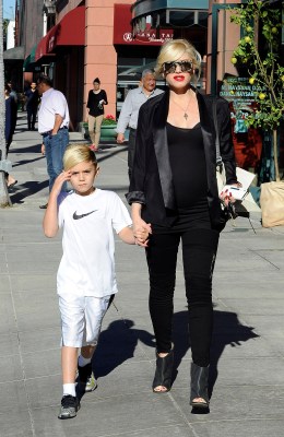 Gwen Stefani und ihr Sohn Kingston