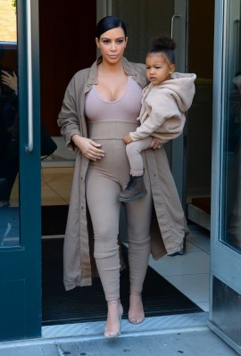Kim Kardashian und ihre Tochter North West