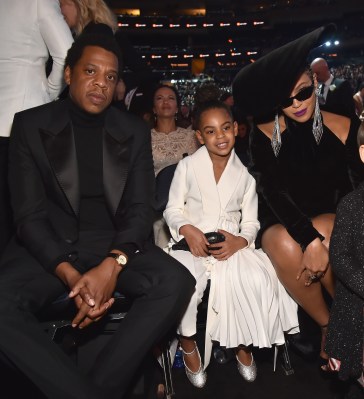 Beyoncé und Jay Z mit ihrer Tochter Blue Ivy