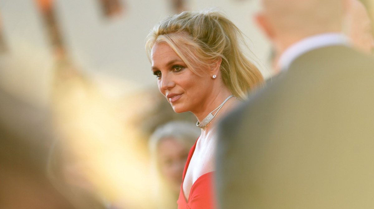 Britney Spears auf einer Filmpremiere