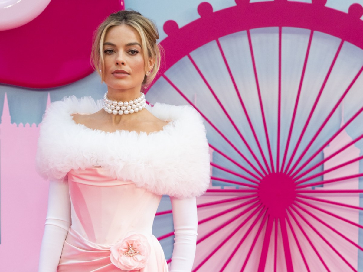 Margot Robbie auf der "Barbie"-Premiere