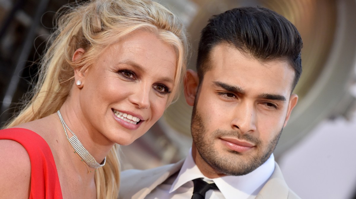 Britney Spears und Sam Asghari auf einer Filmpremiere