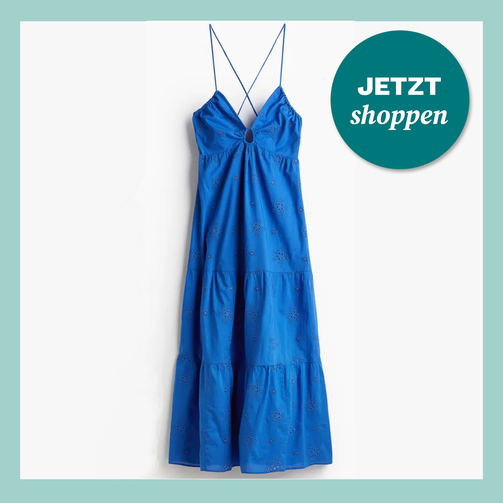 H&M Kleid in Blau