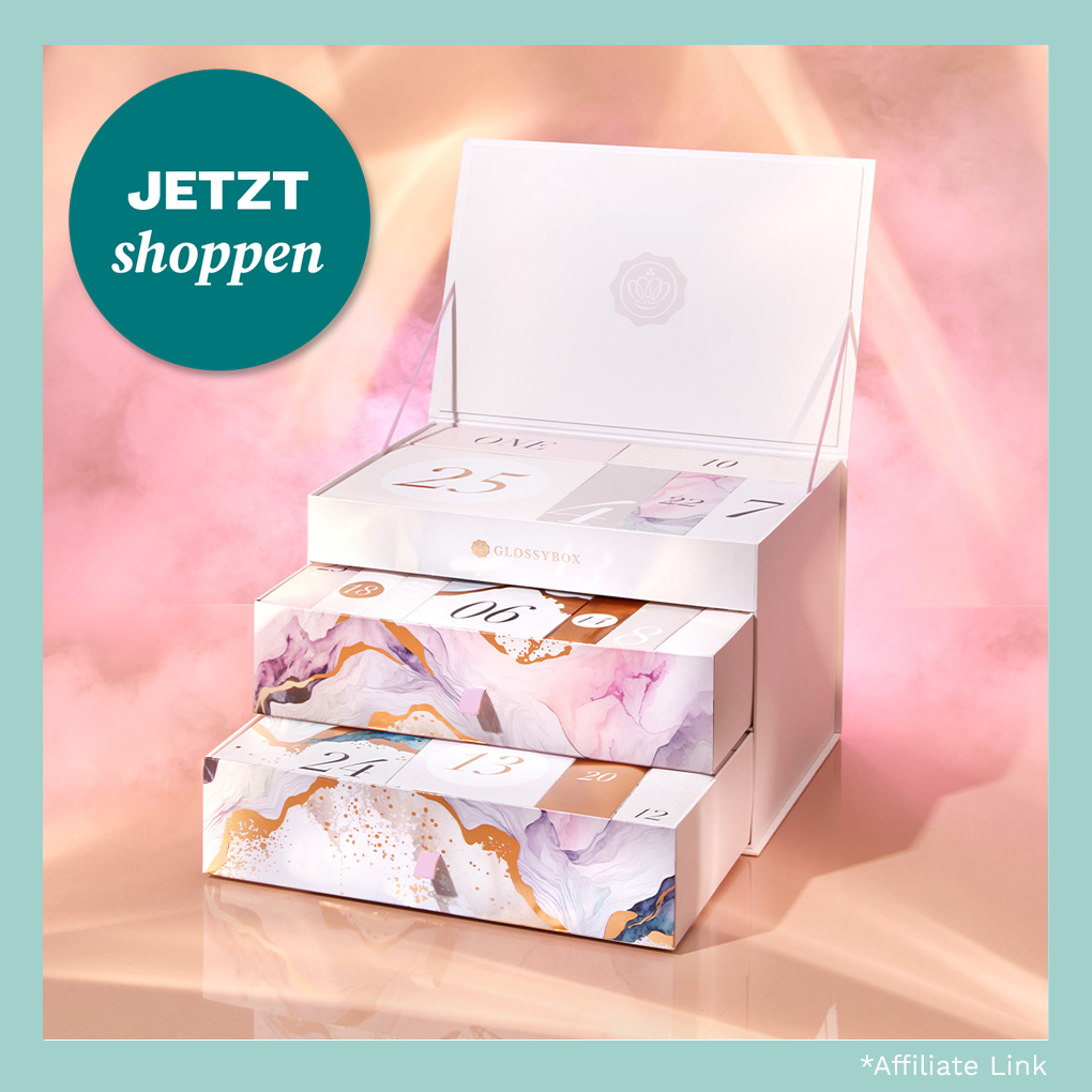 Glossybox Adventskalender 2024 Verpackung