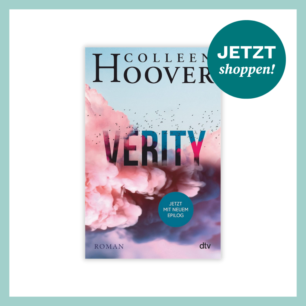 Cover vom Buch Verity in der deutschen Ausgabe.