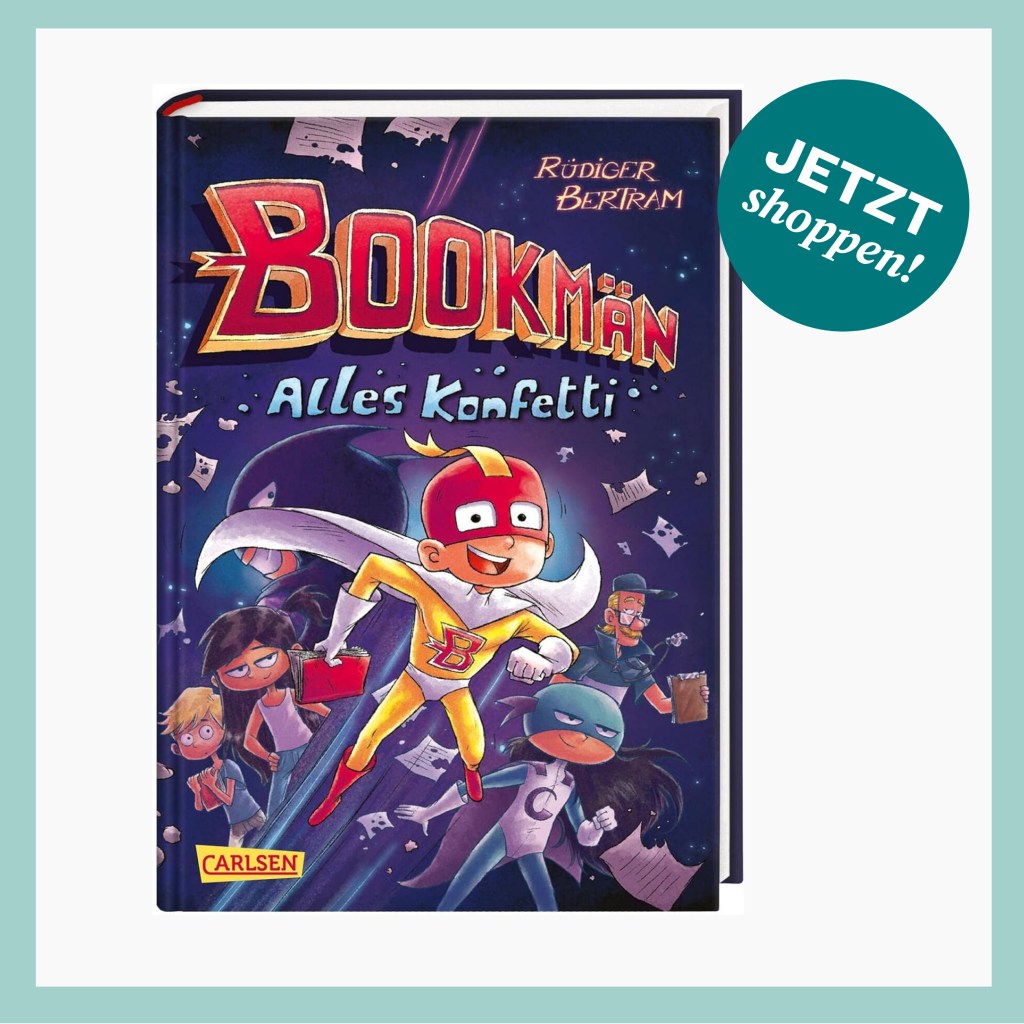 Cover des Buches "Bookmän: Alles Konfetti"