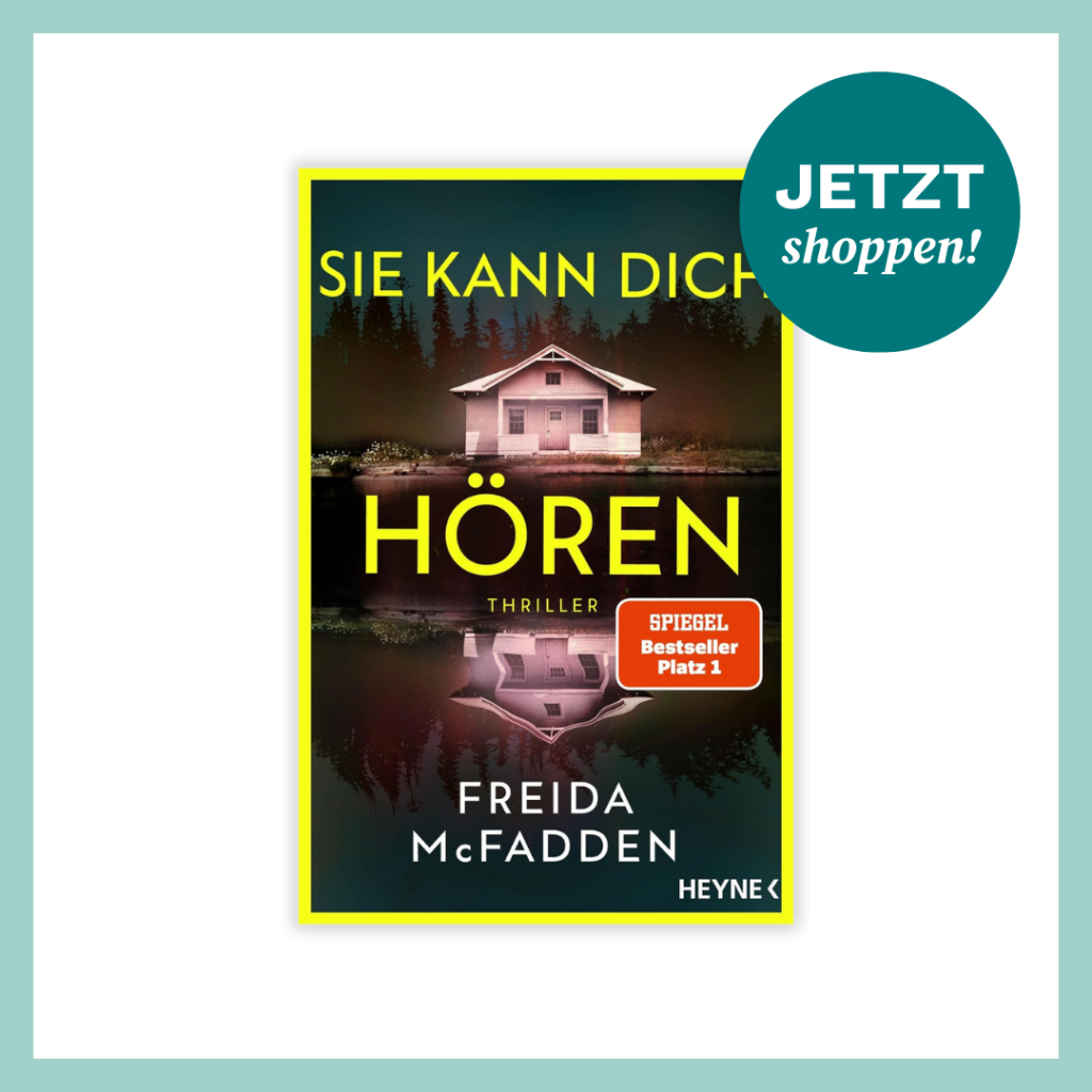 Produktbild vom Buch Sie kann dich hören.