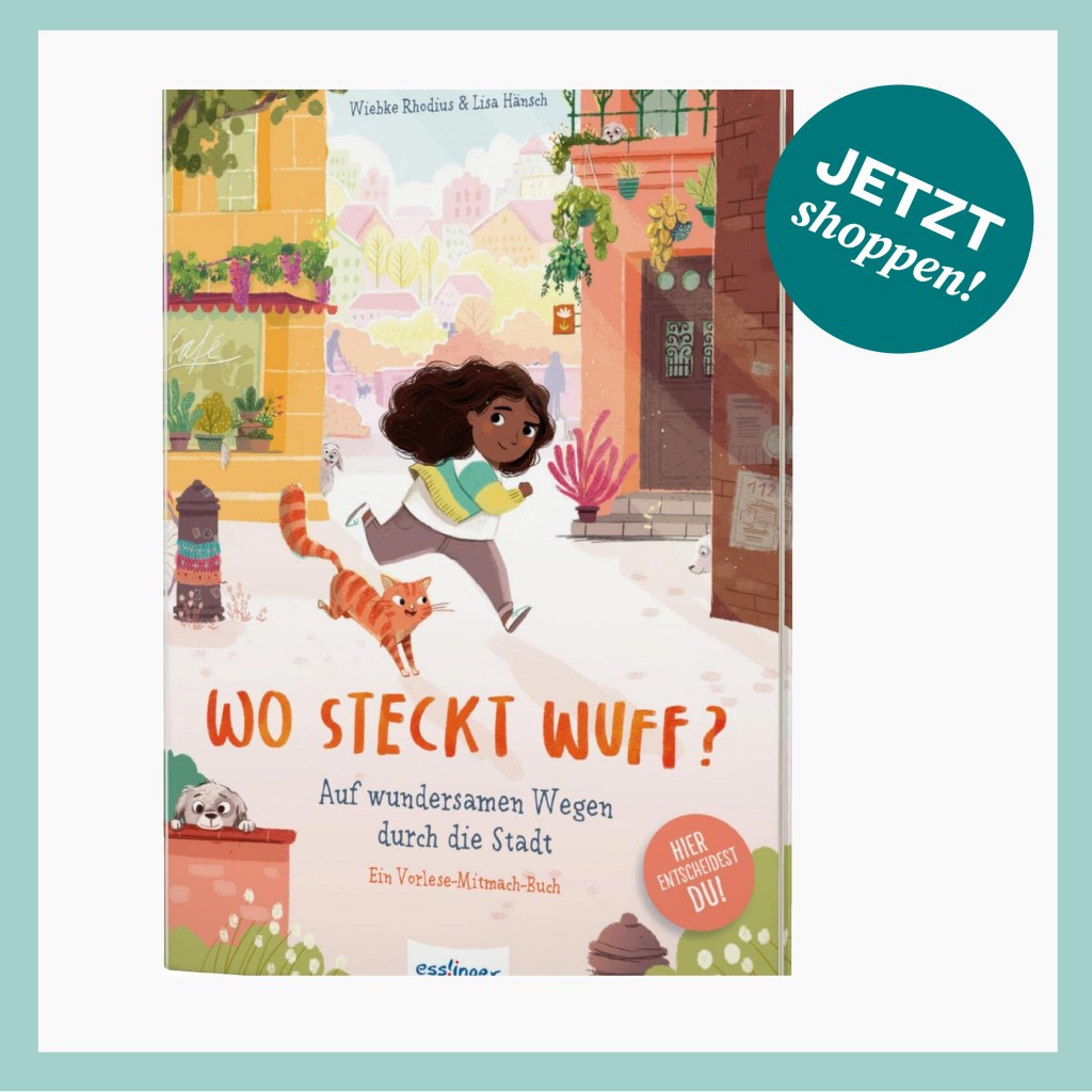 Cover des Buches "Wo steckt Wuff? Auf wundersamen Wegen durch die Stadt"