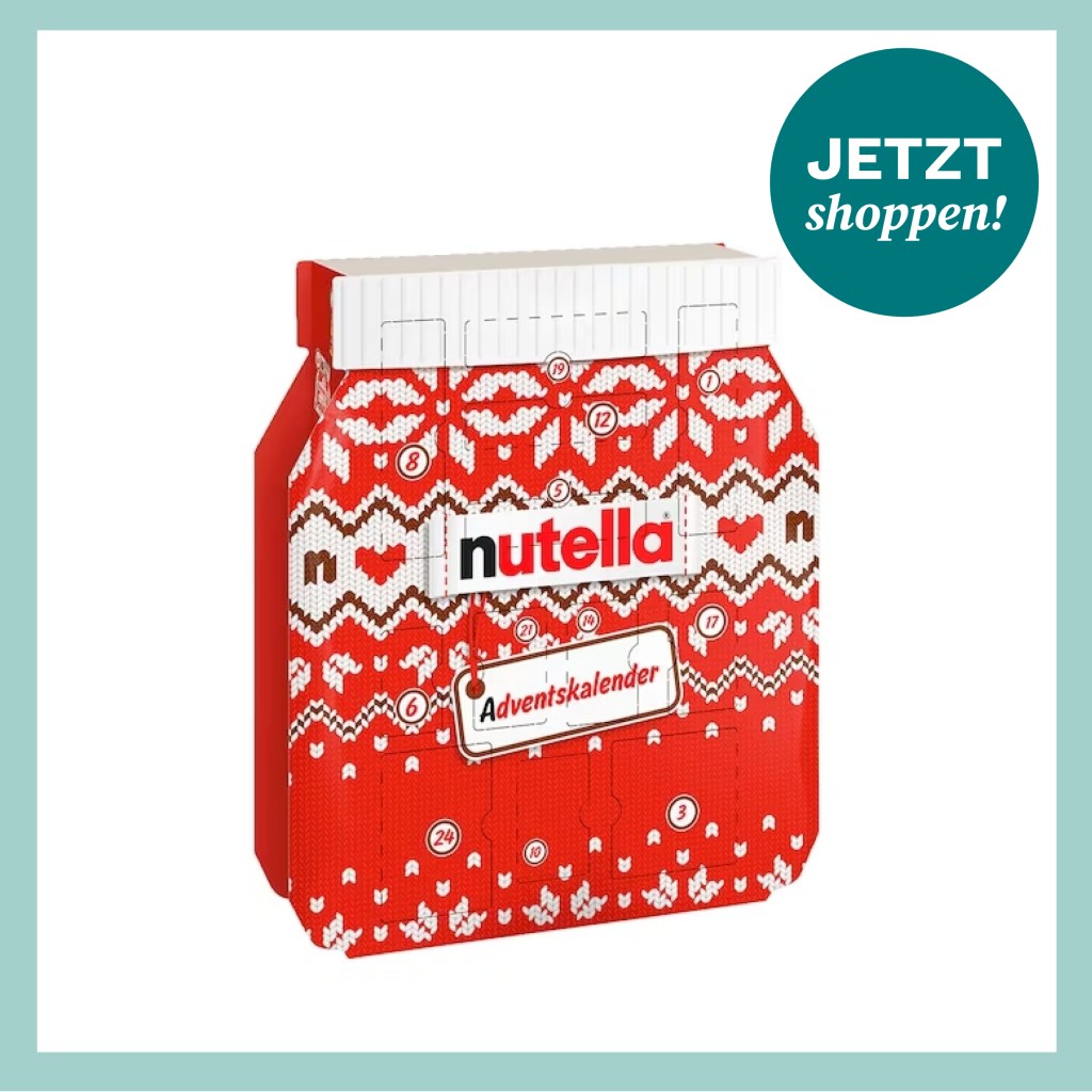 Adventskalender unter 30 Euro von Nutella