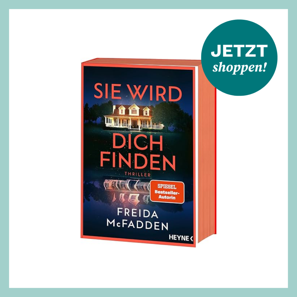 Buch Sie wird dich finden.