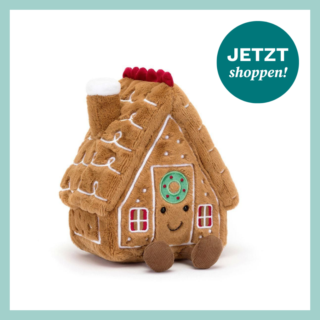 Produktbild von einem Jellycat Lebkuchenhaus