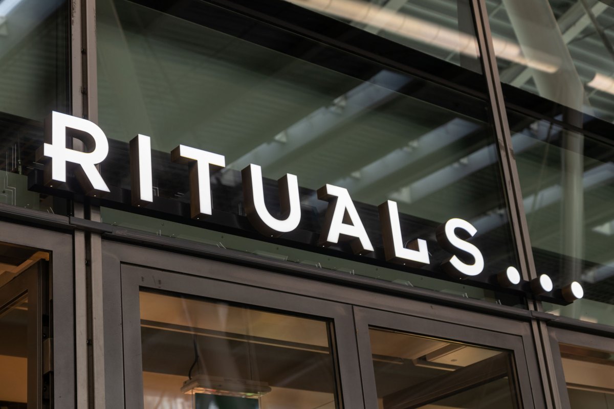 Eingang eines Rituals-Stores