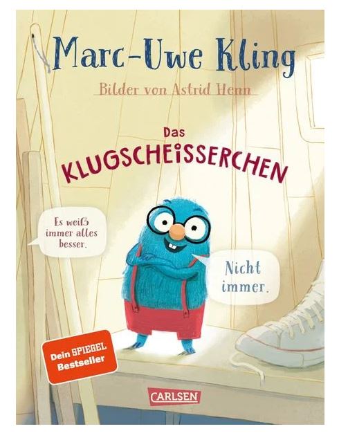 Cover von "Das Klugscheißerchen", erschienen im Carlsen Verlag.