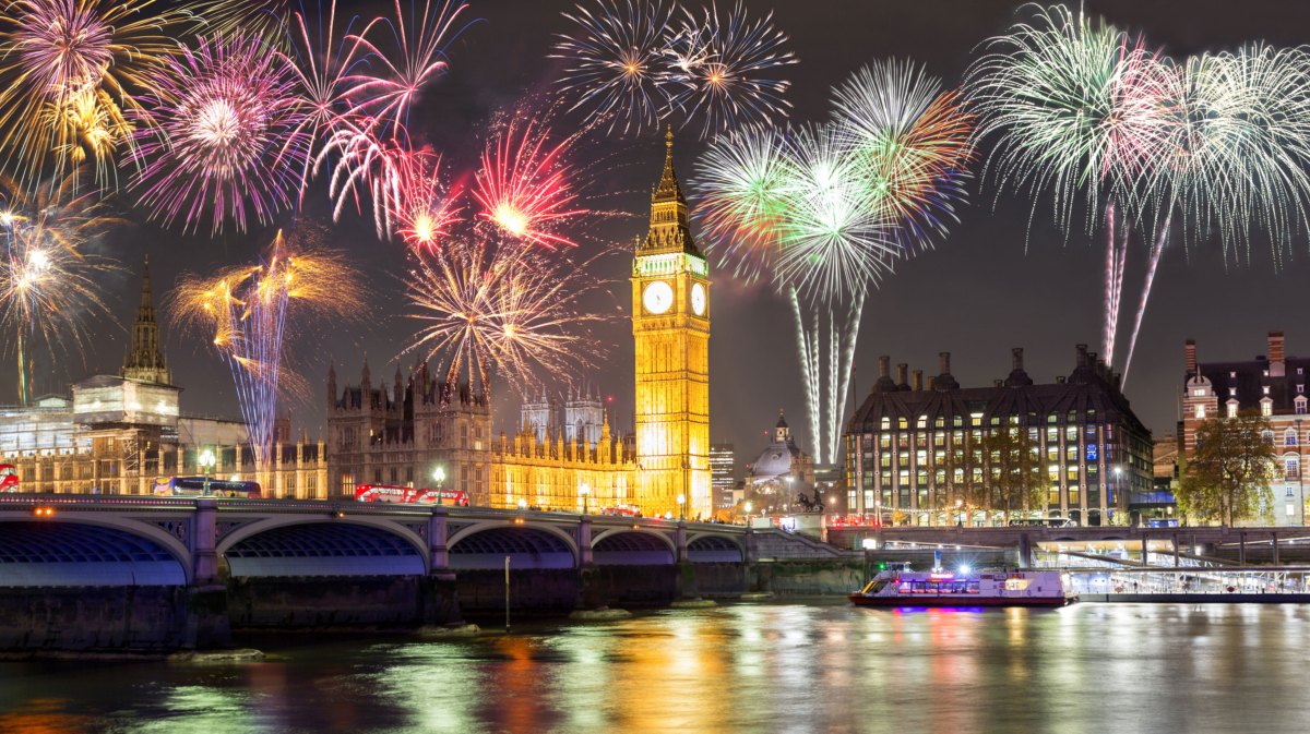 London an Silvester