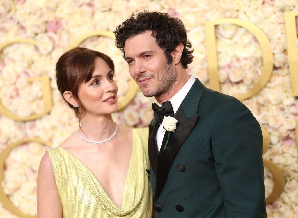 Leighton Meester und Adam Brody bei den Golden Globes