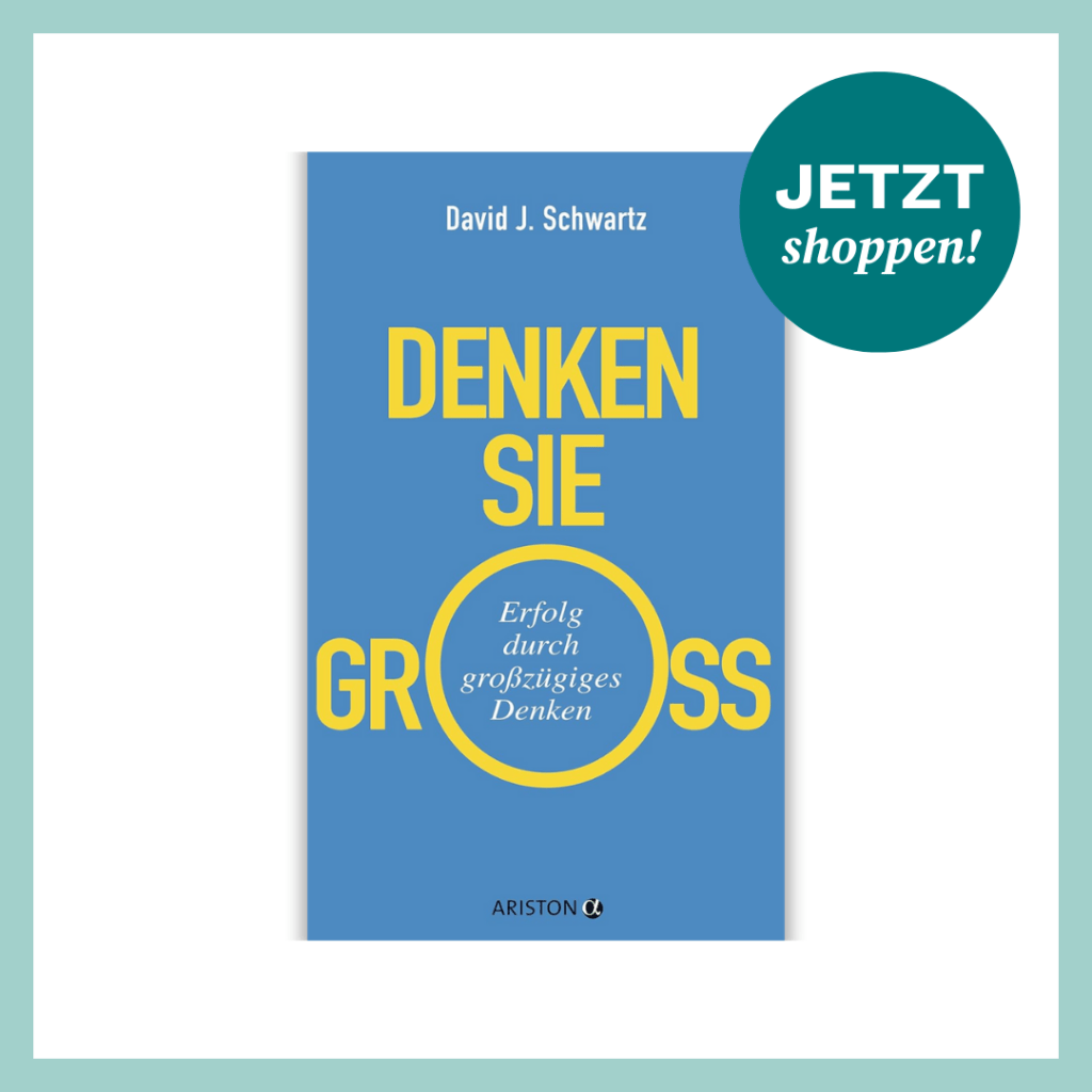 Produktbild des Buches: Denken Sie Groß.