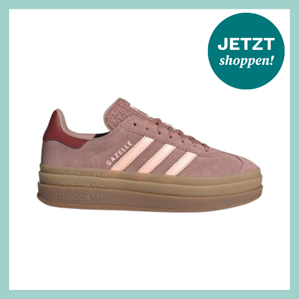 Adidas Gazelle Trendsneaker in softem Rosa.