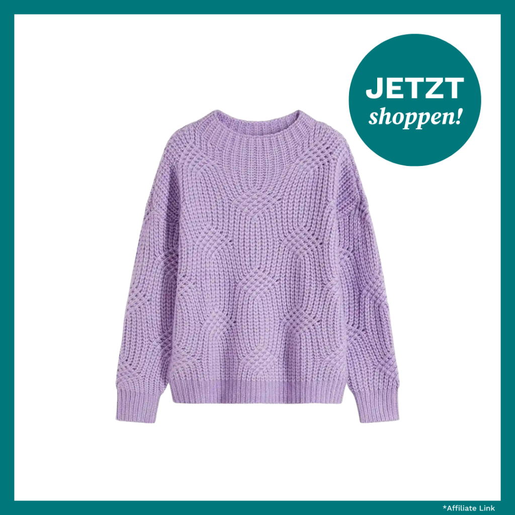 Lila Pulli von Bonprix